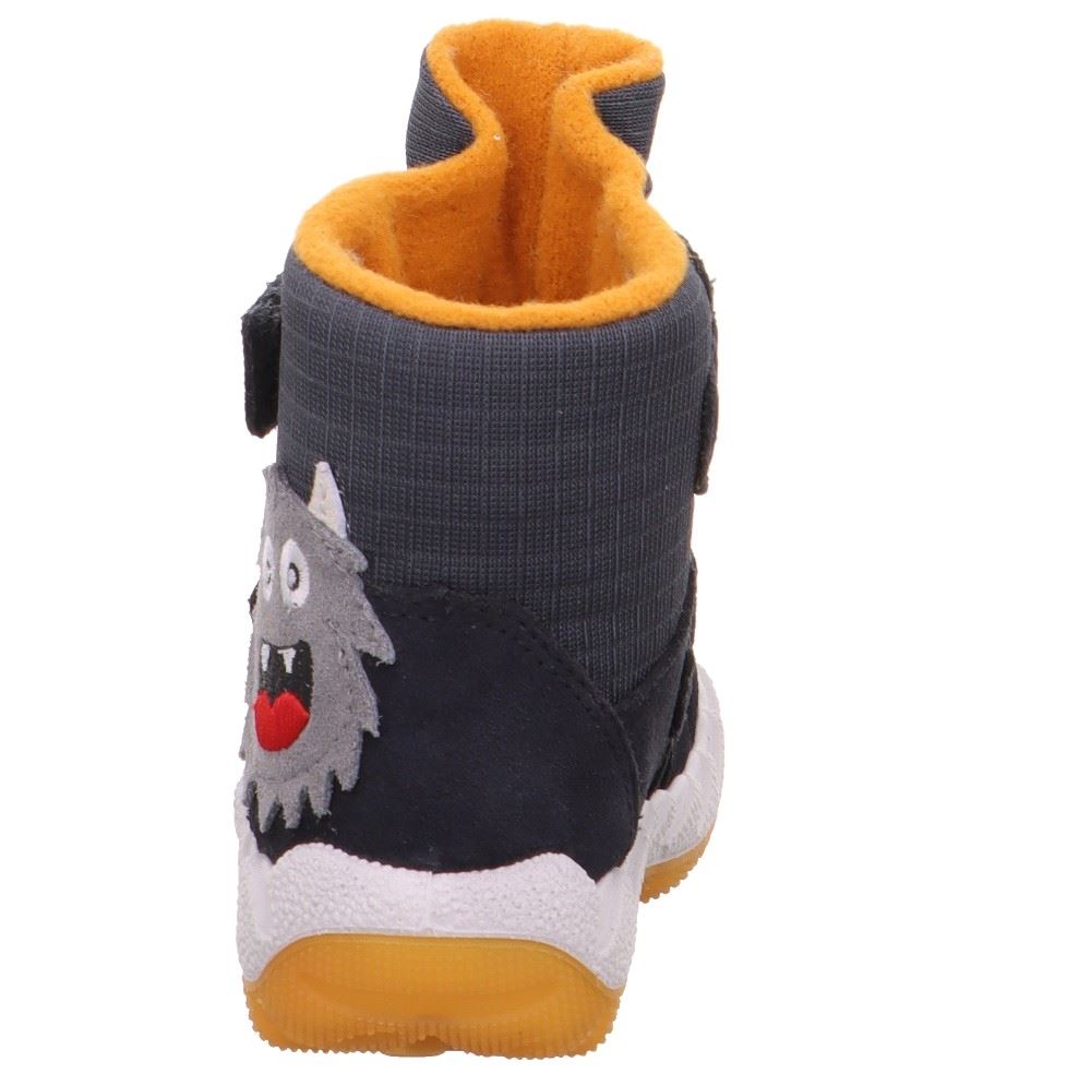 superfit ICEBIRD Winterstiefel warm wasserdicht GoreTex grau gelb monster 1-006012-2000 27 | grau/gelb | 
