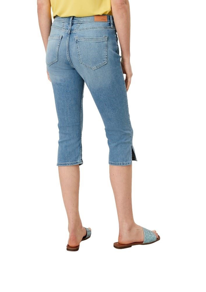 s.Oliver Capri Jeans verschiedene Waschungen 2114259 32 | 58Z4 dark blue | 