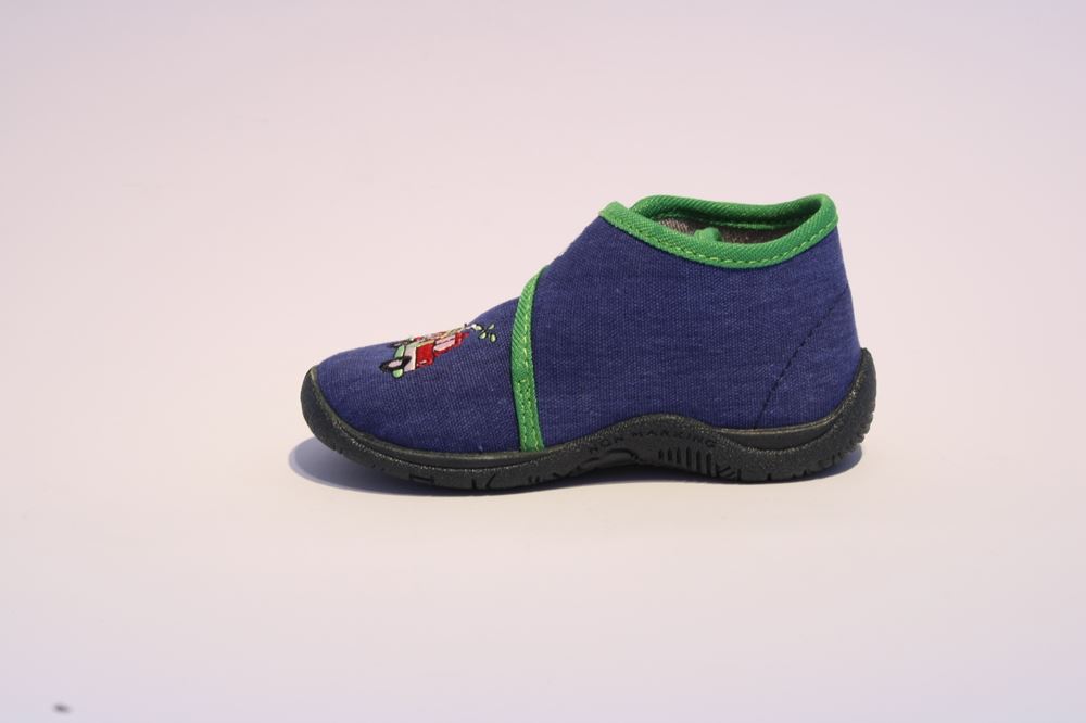 Beck Hausschuh Jungen Feuerwehr blau 677/34 20 | blau | 