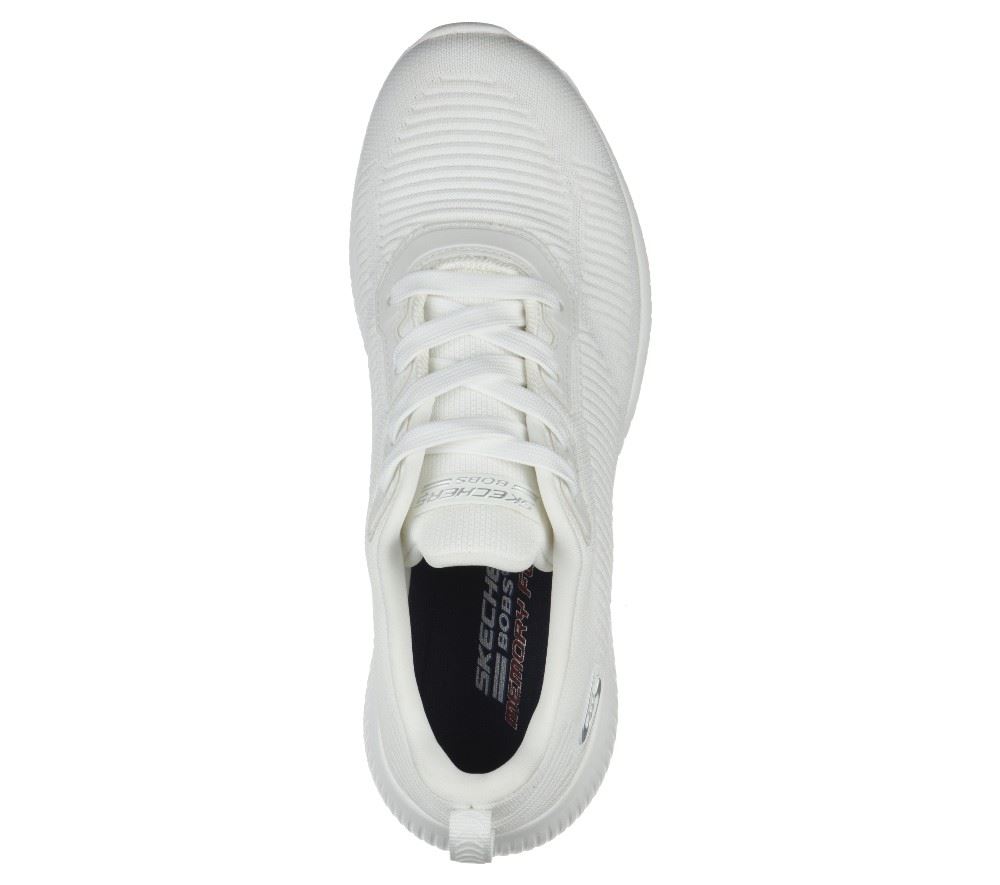 Skechers Sneaker BOBS SPORT SQUAD - TOUGH TALK weiß 32504 
