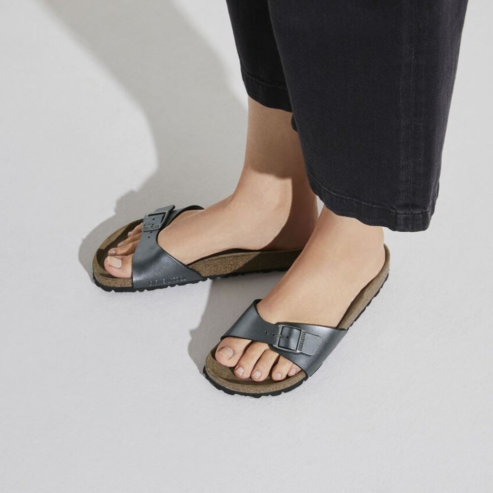 Birkenstock Madrid schwarz metallic S12 1021532 