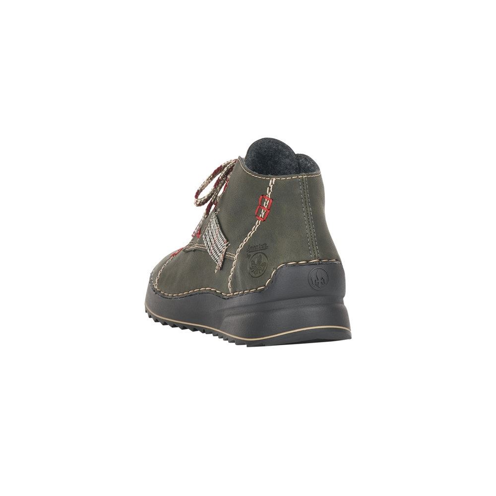 Rieker Antistress Boots Schnürschuh Schnürstiefel grün 51534-54 