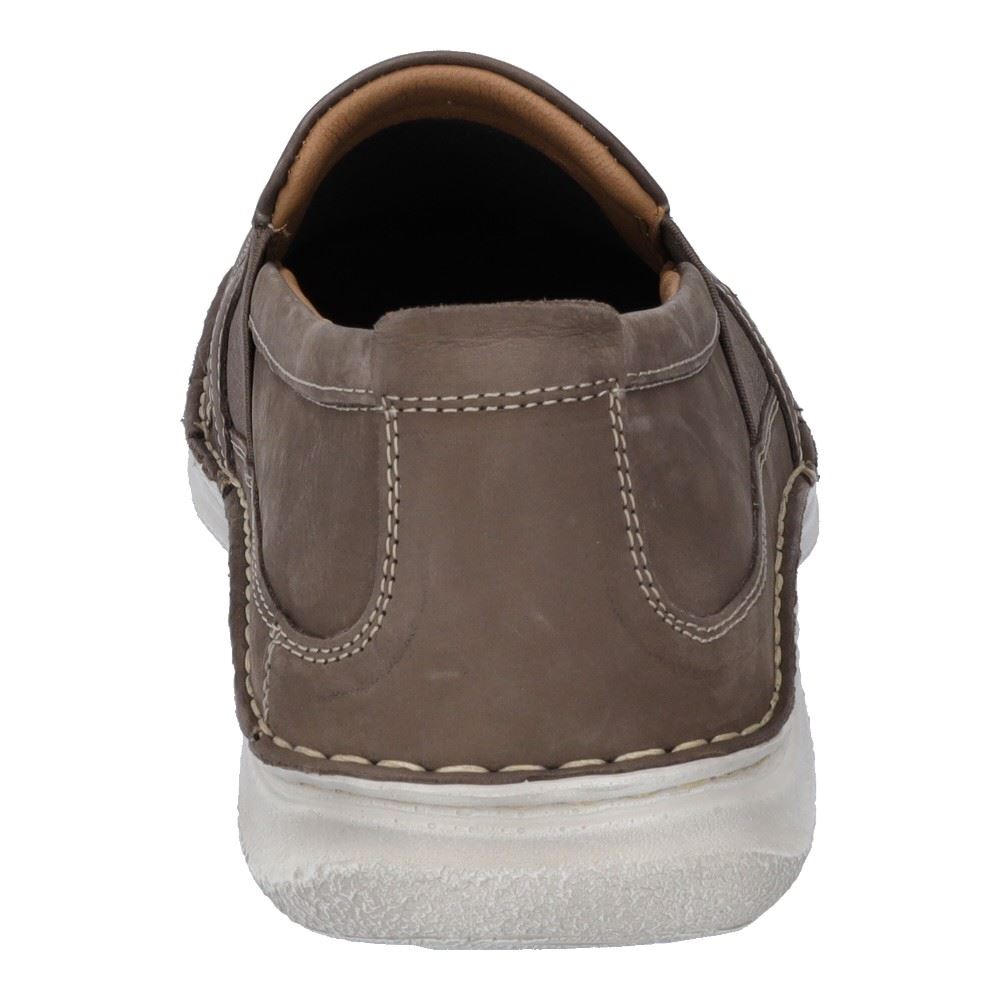 JOSEF SEIBEL Anvers 71 Herren Slipper Leder braun S12 43671 45 | 260 vulcano | 