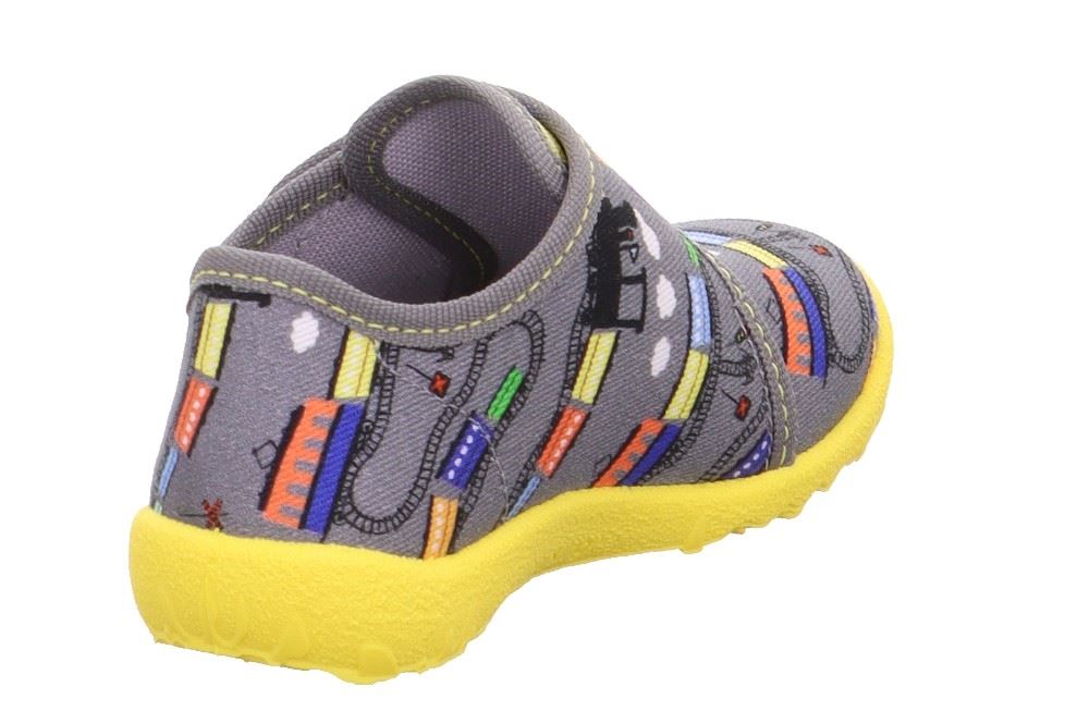 superfit SPOTTY Hausschuh grau mehrfarbig 1-009246-2050 