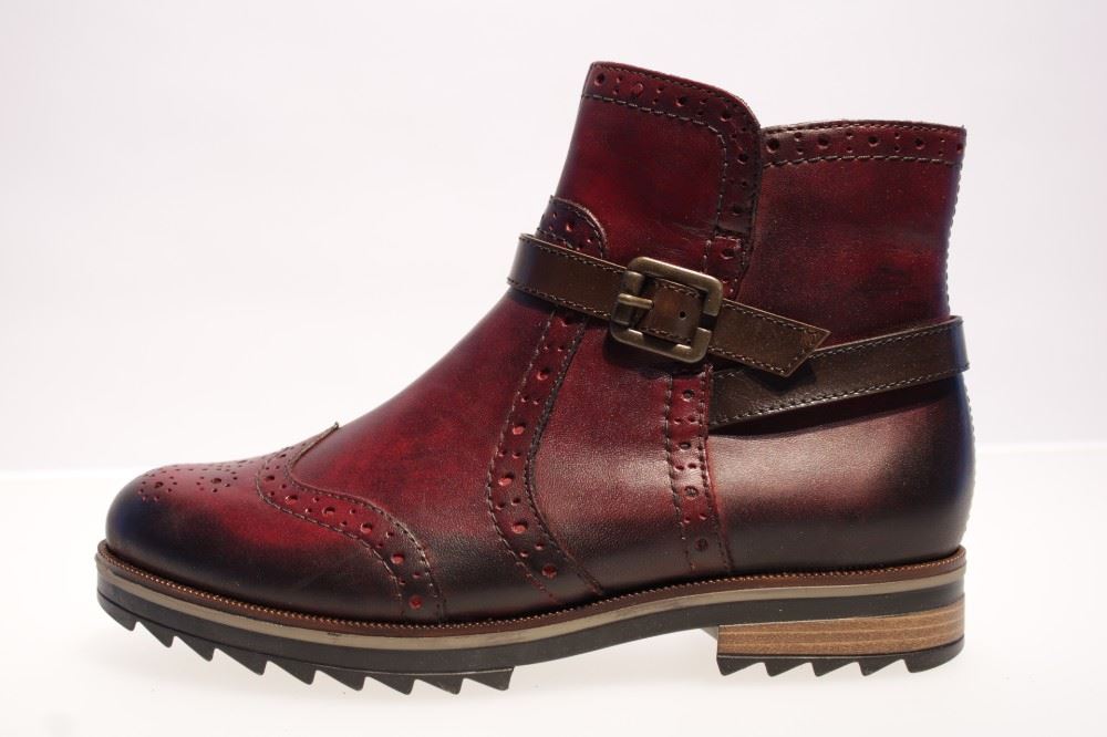 Remonte Stiefelette Reißverschluss Wechselfußbett  R2278 