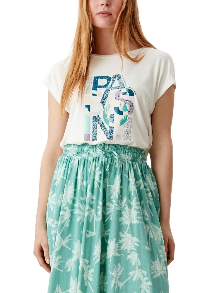 s.Oliver T - Shirt mit Wording 2116600 