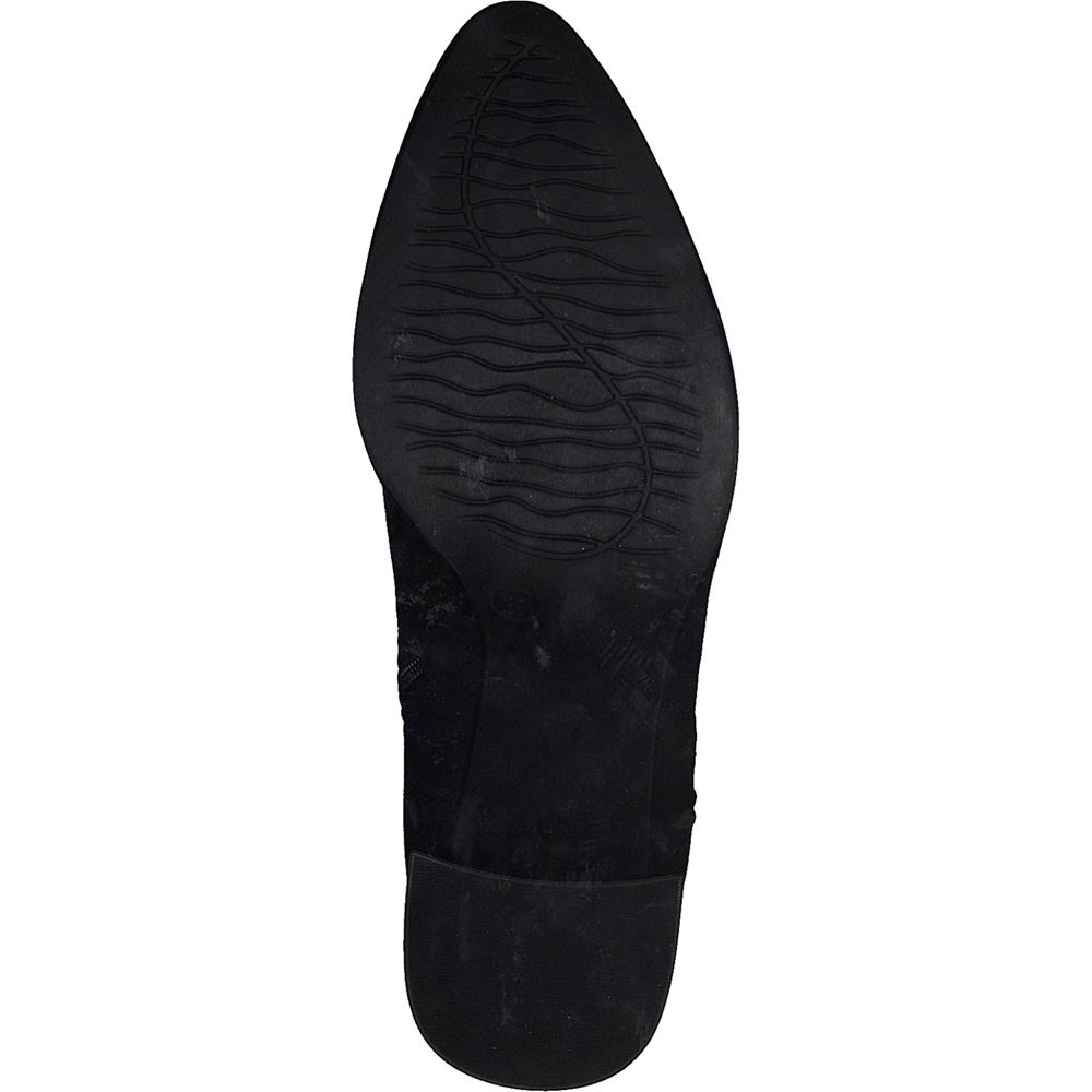 MARCO TOZZI by Guido Maria Kretschmer Stiefelette Schmuckabsatz schwarz S22 2-2-85304-29 