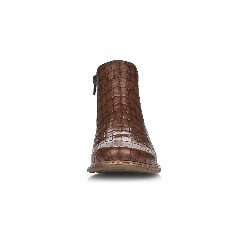 Rieker Antistress Chelsea Boots  Reptilien-Optik braun S21 Z4994-25 39 | palisander/brow | F