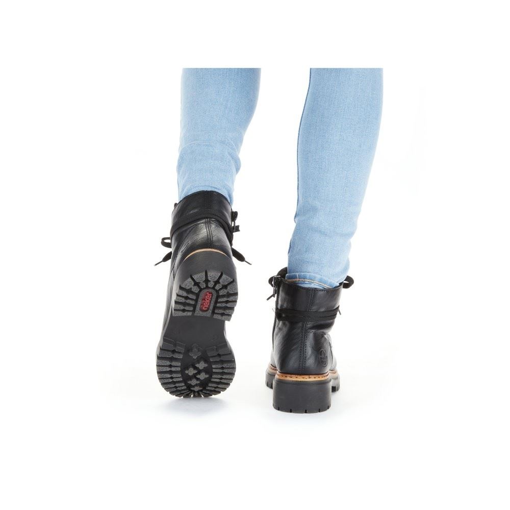 Rieker Biker Boots schwarz S22 72603-00 