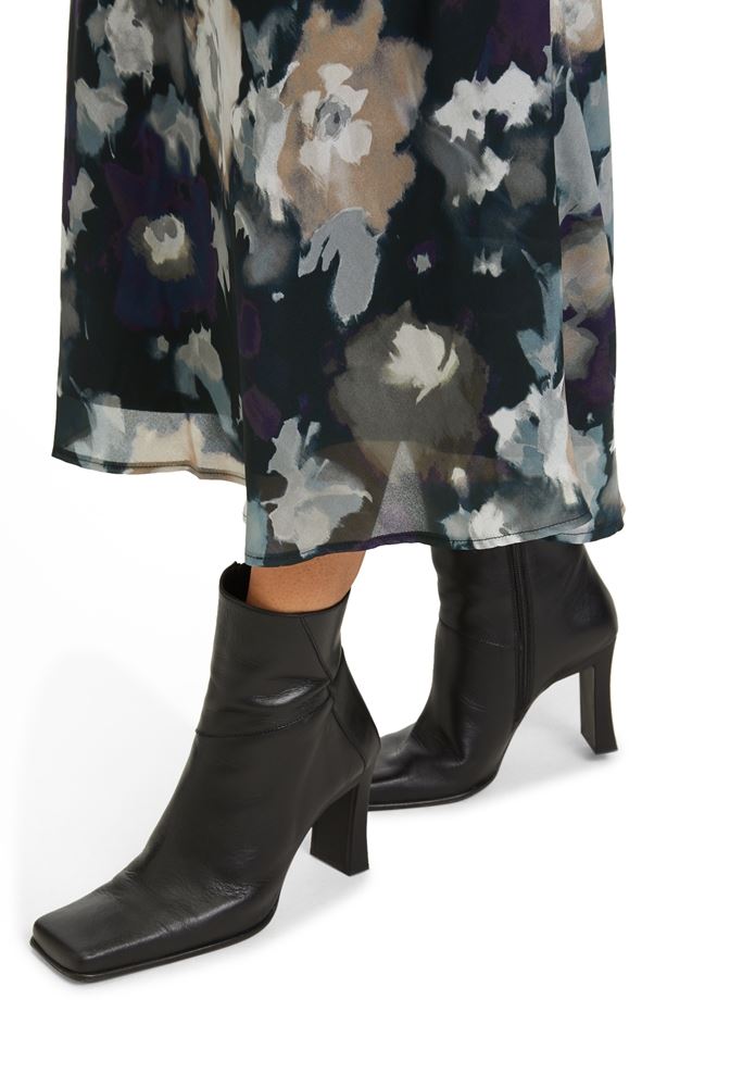 Betty Barclay Midirock florales Muster Chiffon schwarz S22 92671517 