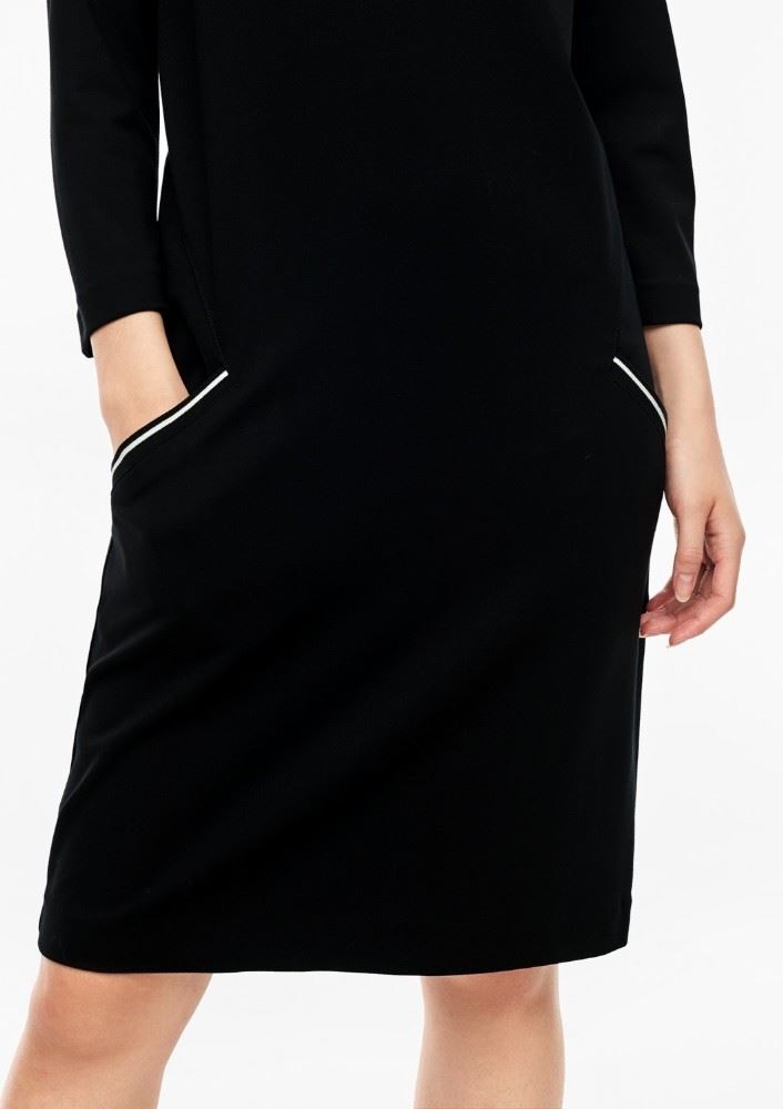 s.Oliver Sweatkleid 3/4 Arm 14911825270 34 | 9999 black | 