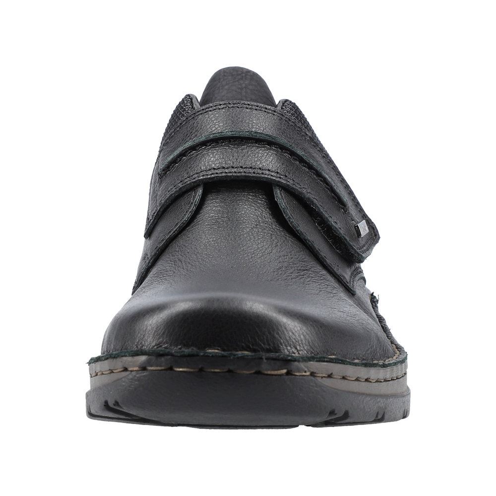 Rieker Antistress Herren Klettschuh schwarz 05358-01 40 | schwarz/schwarz | H