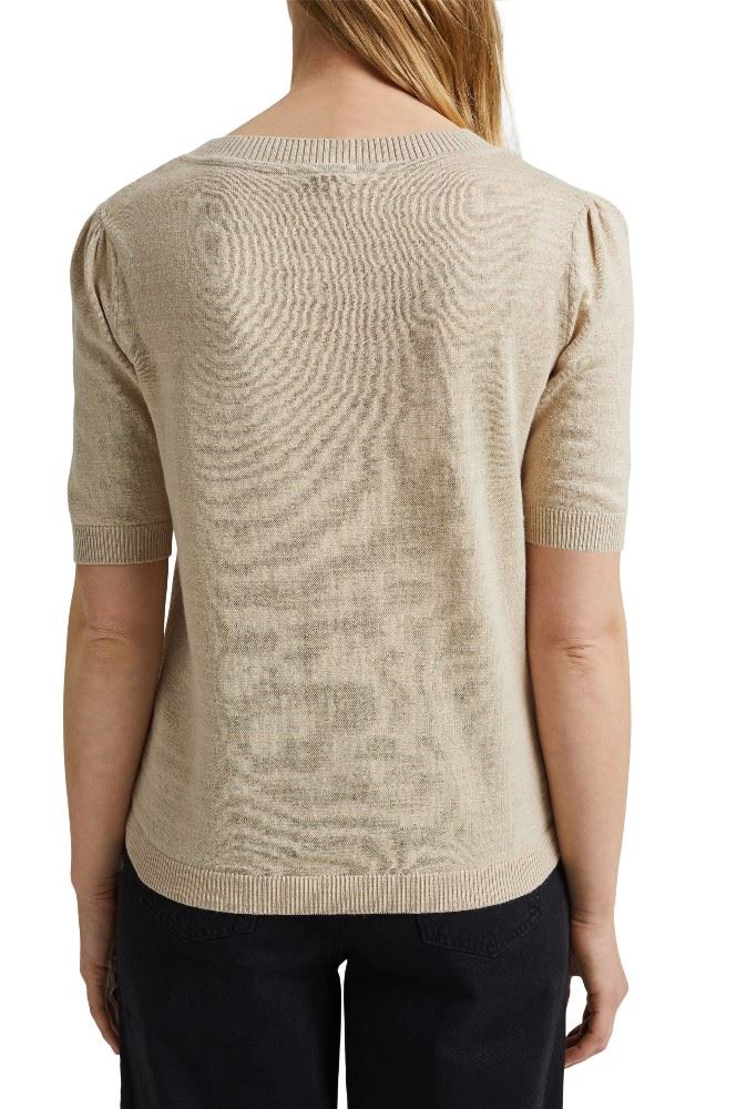 ESPRIT Strick Shirt Leinen  031EE1I314 