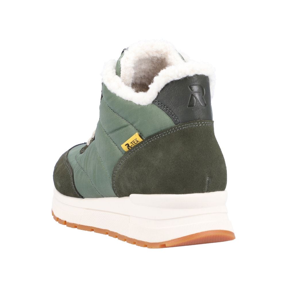 Rieker EVOLUTION Damen Schürschuh TEX- Membran Komfortweite grün  S22 40861-54 