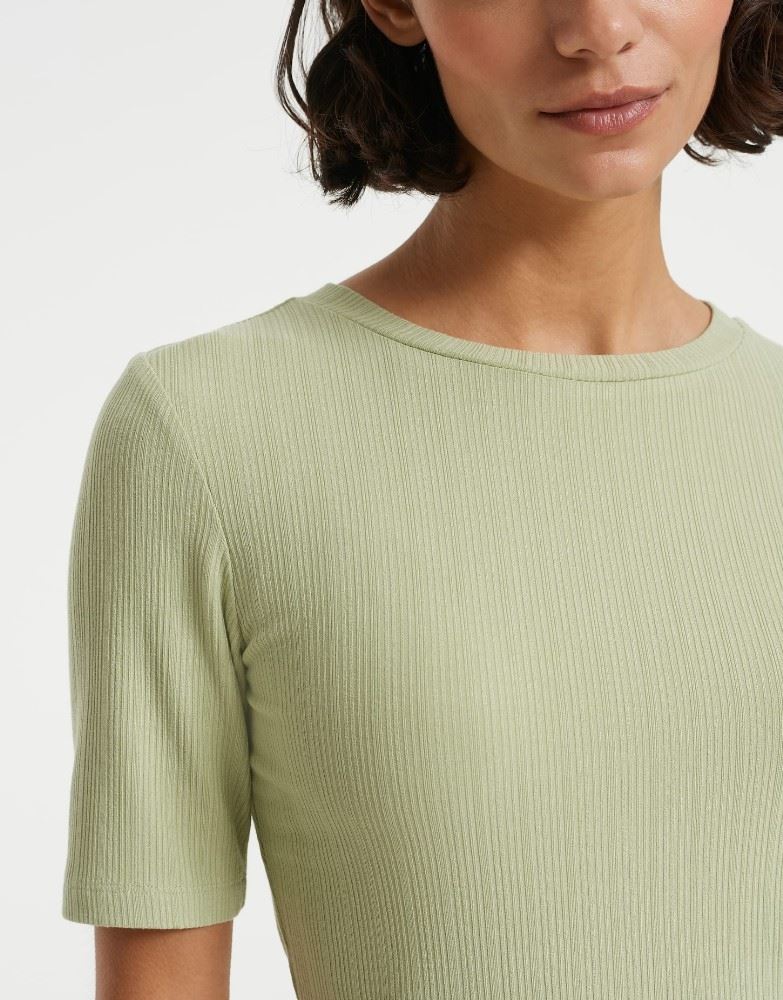 OPUS Shirt Sonni Ripp- Struktur grün S12  10045210453122 