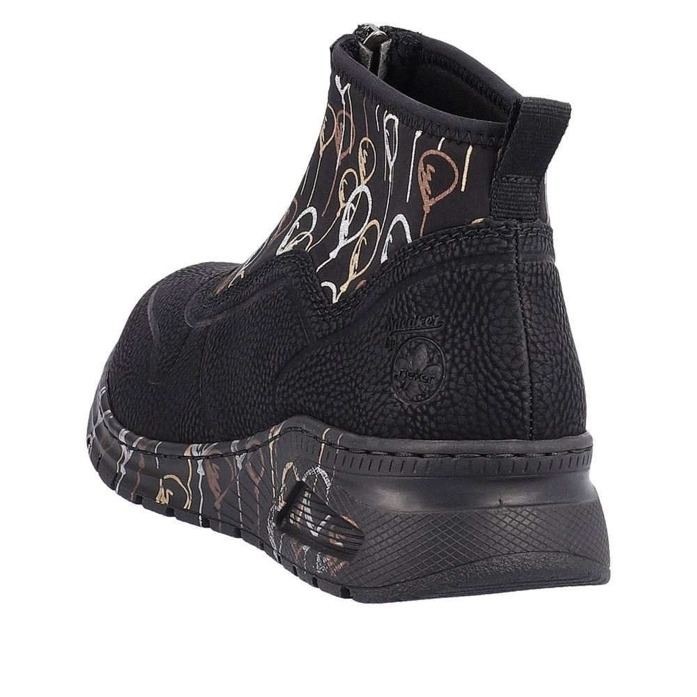 Rieker Damen Slipper urbanschwarz  S23  M4953-00 