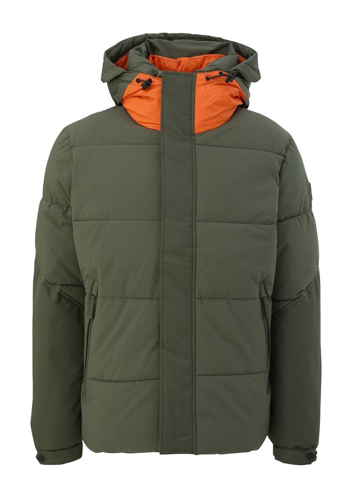 s.Oliver Steppjacke mit Kapuze S22 2119140 S | 7940 GREEN | 