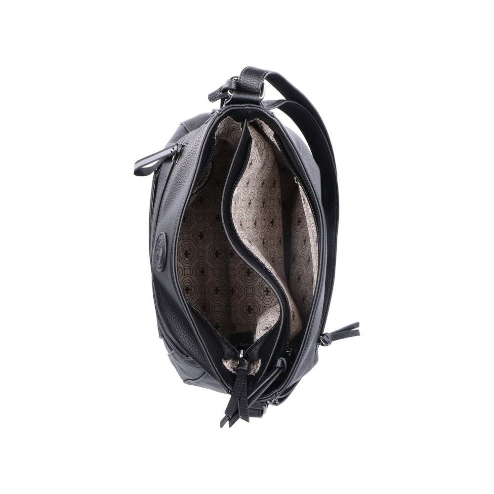 Rieker Umhängetasche Crossbody Bag schwarz S22 H1481-00 