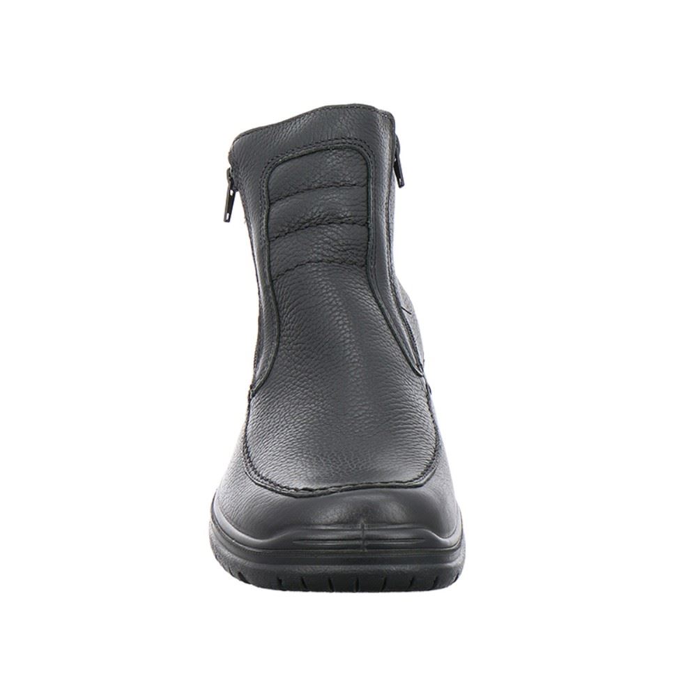 Jomos Boots Stiefel  Lammfell H - Weite Leder schwarz 416501 