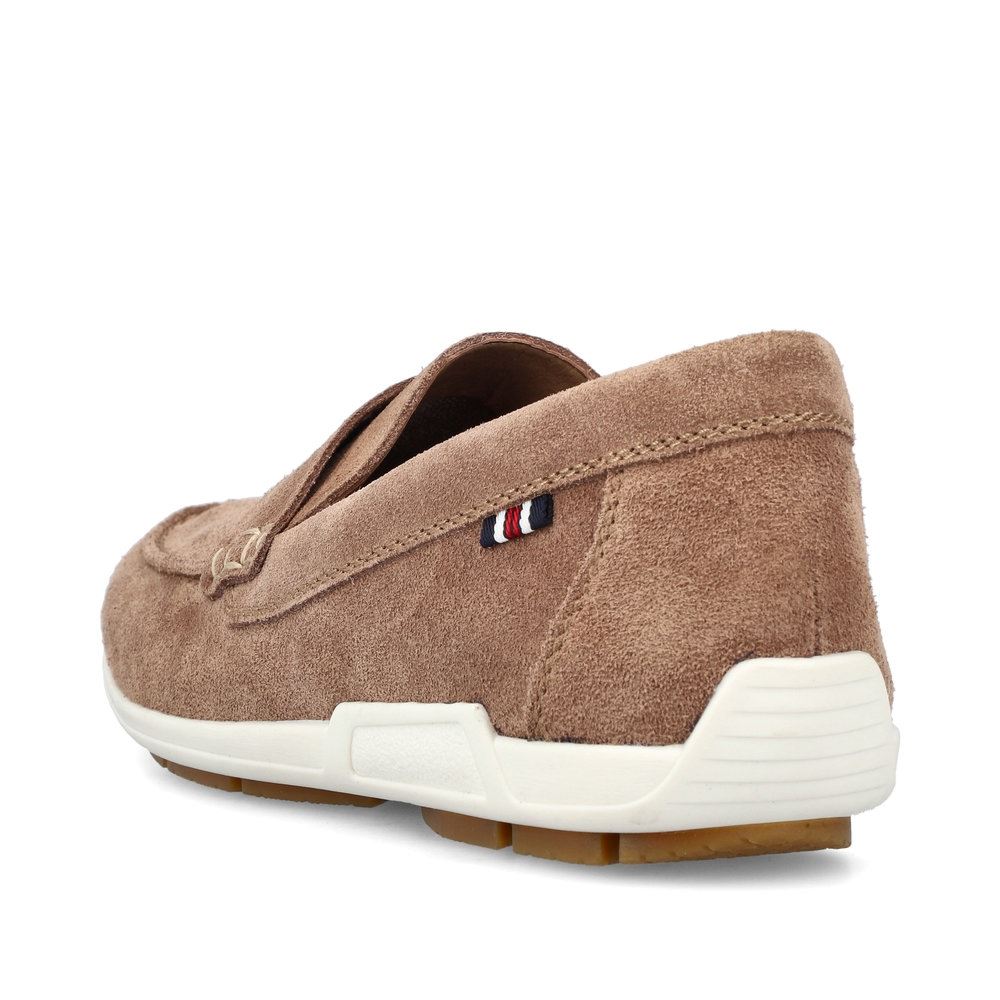 Rieker Antistress Slipper Rauleder beige S13 09050-64 