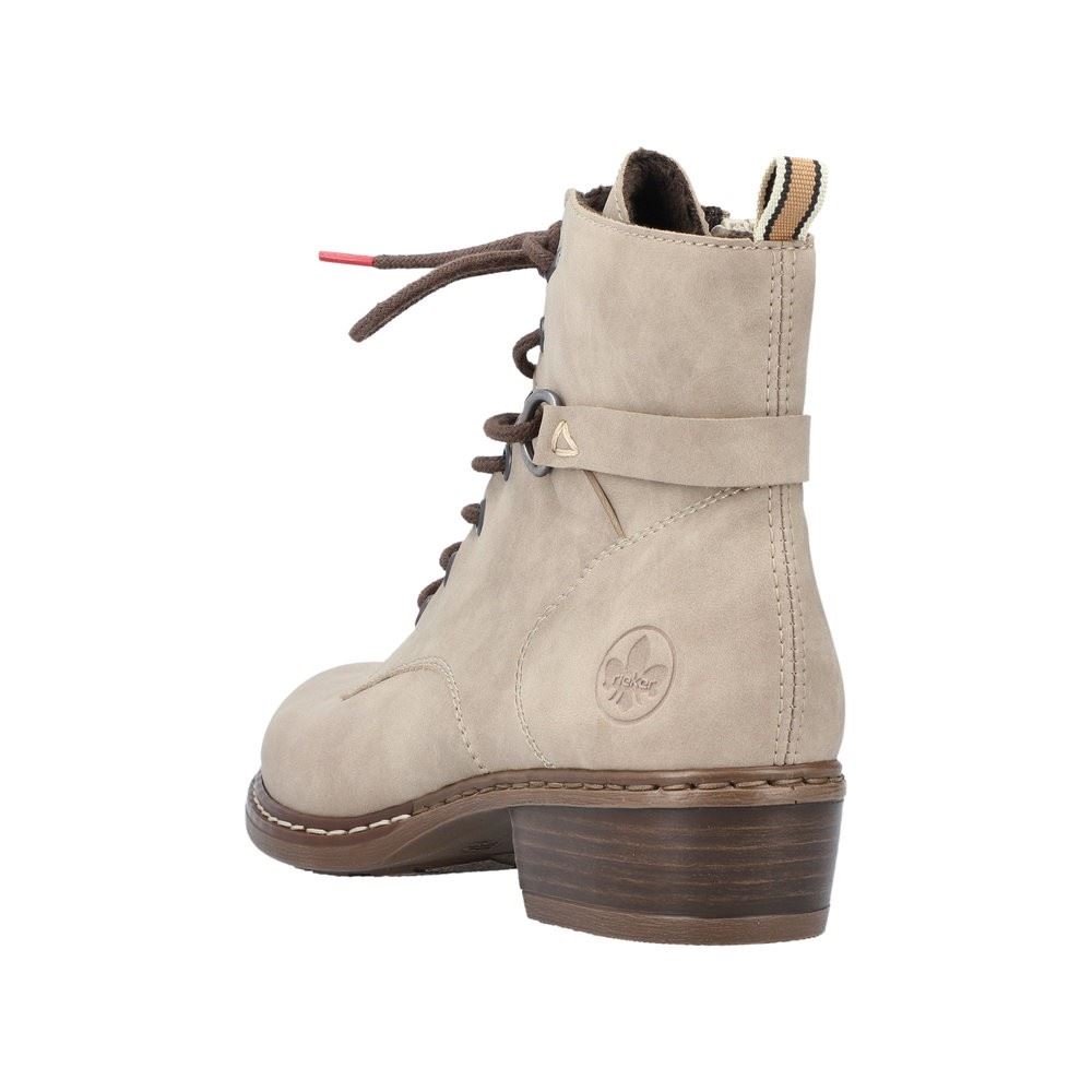 Rieker Antistress Damen Schnürstiefelette klassisch grau S22 Y0820-64 