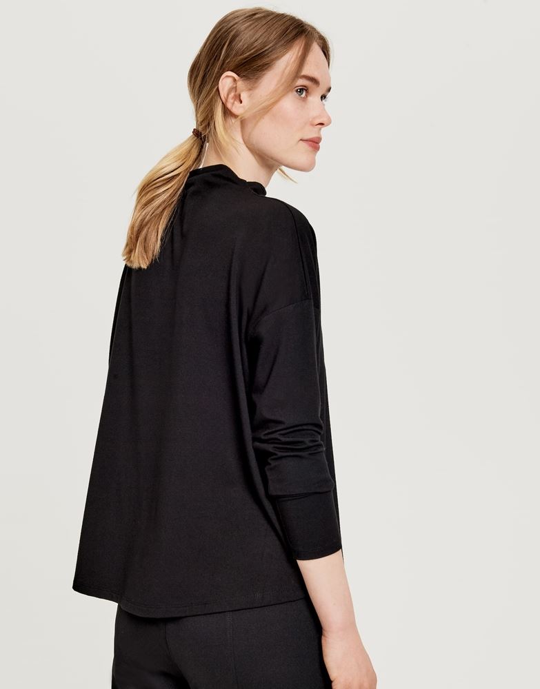 OPUS Shirt Sujane Soft schwarz S21 237569403 