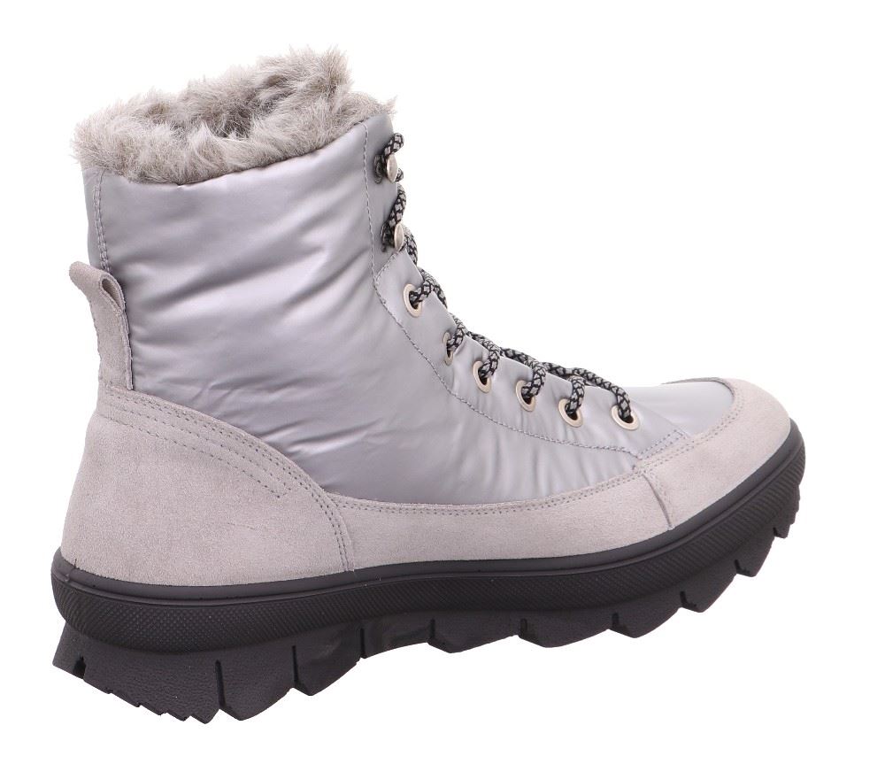 Legero NOVARA ALUMINIO(GRAU) Damen Winterstiefelette warm GORETEX wasserdicht 2-000933-2500 4,5 | aluminio | 