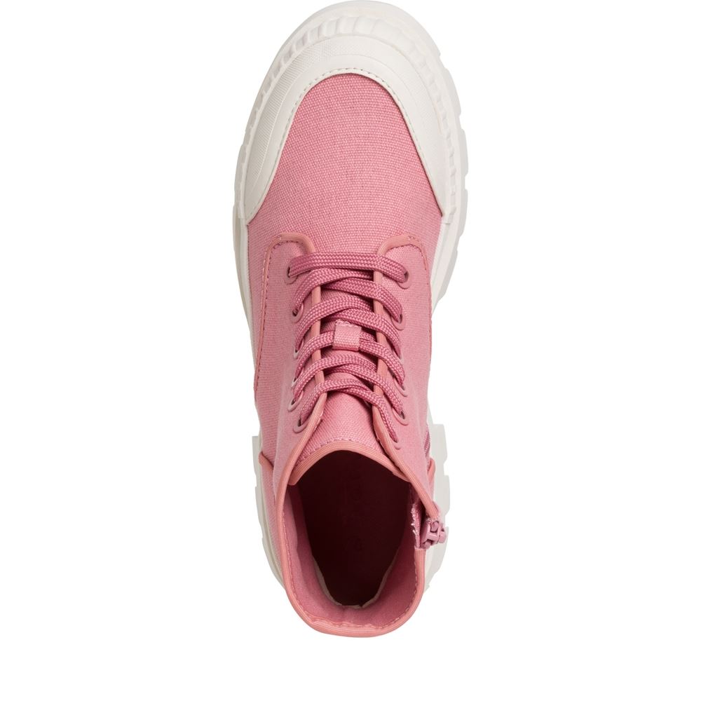 Tamaris Stiefelette Sommer- Boots TOUCHit- Fußbett derbe Sohle rosa, grün S13  1-1-25215-20 39 | 771 SAGE | 