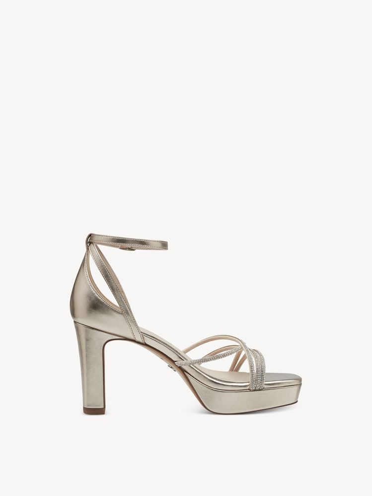 Tamaris Sandalette light gold S13 1-1-28032-30 