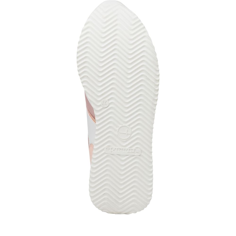 Tamaris Sneaker Plateau-Sohle rosa S12 1-1-23751-28 38 | 652 PEACH COMB | 