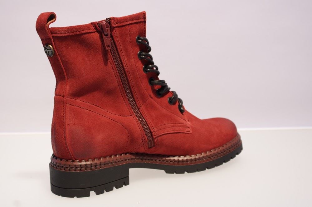 Tamaris Stiefelette rot 1-1-25268-23 