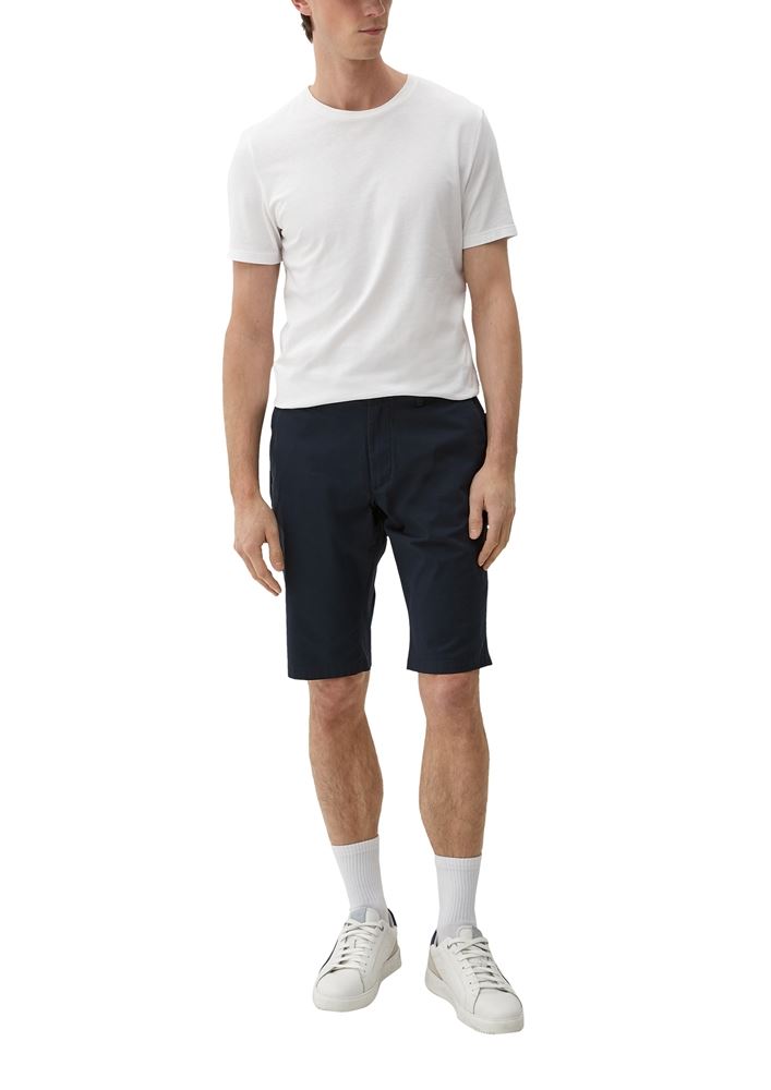 s.Oliver Herren Bermuda-Chino Slim blau, grau S13  2132920 