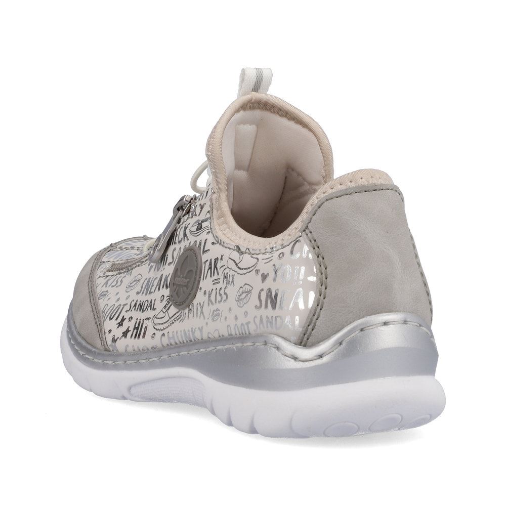 Rieker Antistress Damen Slipper Halbschuh Memosoft- Decksohle grau S13 L3272-40 