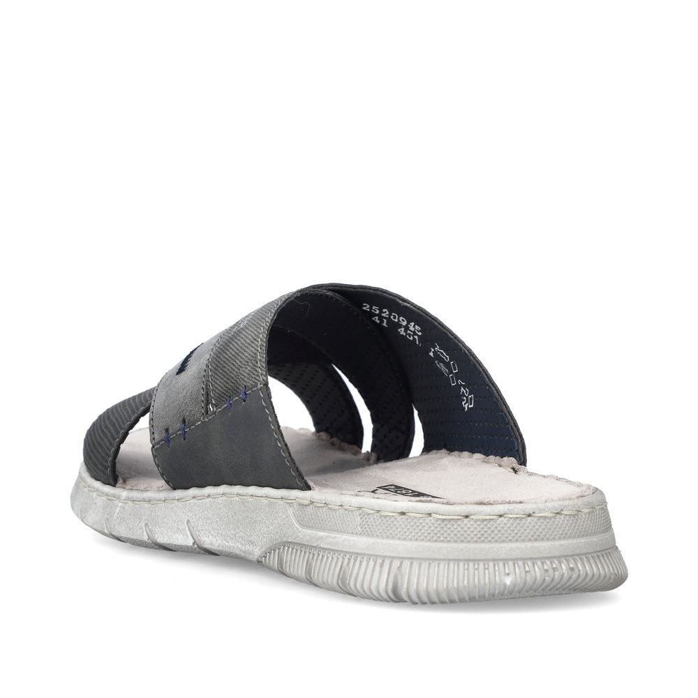 Rieker Antistress Herren Pantoletten mondgrau S13  25289-45 