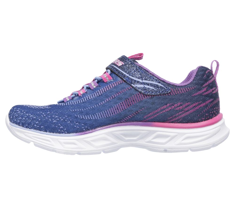 Skechers Litebeams Blinker blau und rosa 10667L 