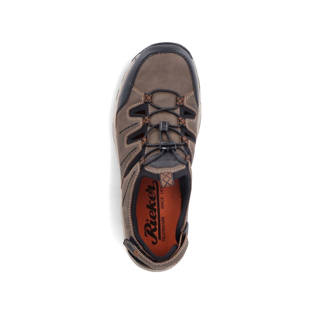 Rieker Herren Slipper mokka S13  08085-24 