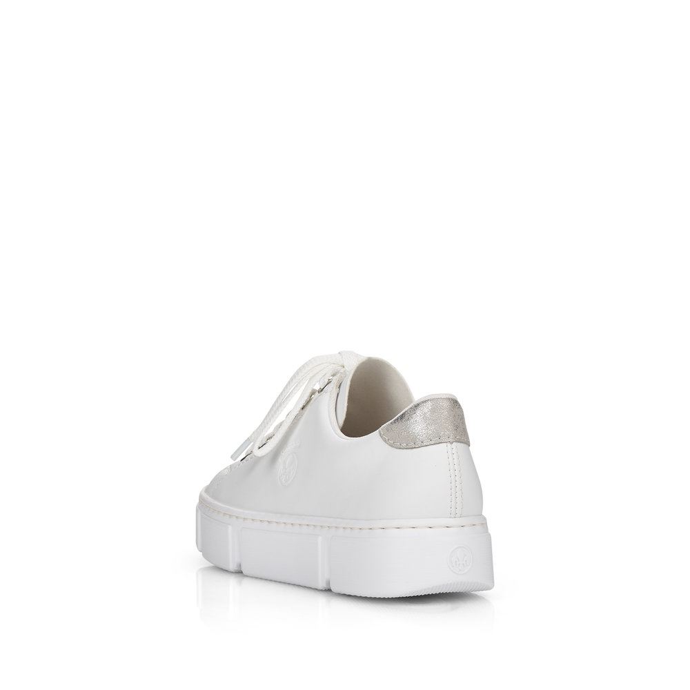 Rieker Antistress Damen Sneaker Schnürhalbschuh weiß S13 N59W1-80 