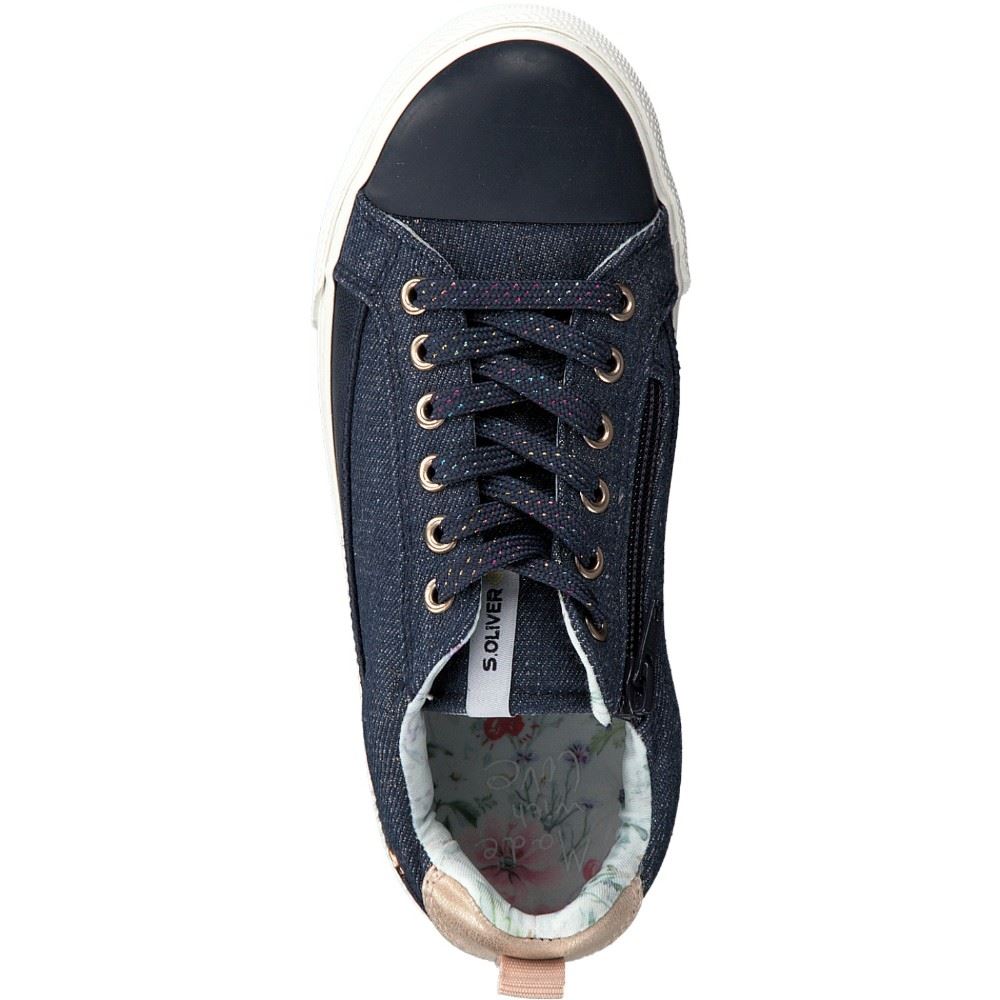 s.Oliver Sneaker 5-5-43202-34 38 | 802 DENIM | 