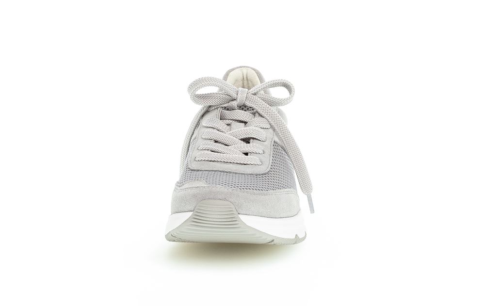 Gabor rollingsoft Damen Sneaker low Materialmix grau S13 26.897.40 