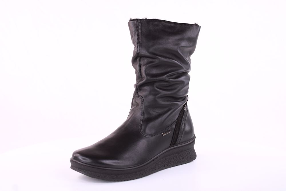 IMAC Damen Stiefel TEX- Membran Leder schwarz S21 806368 