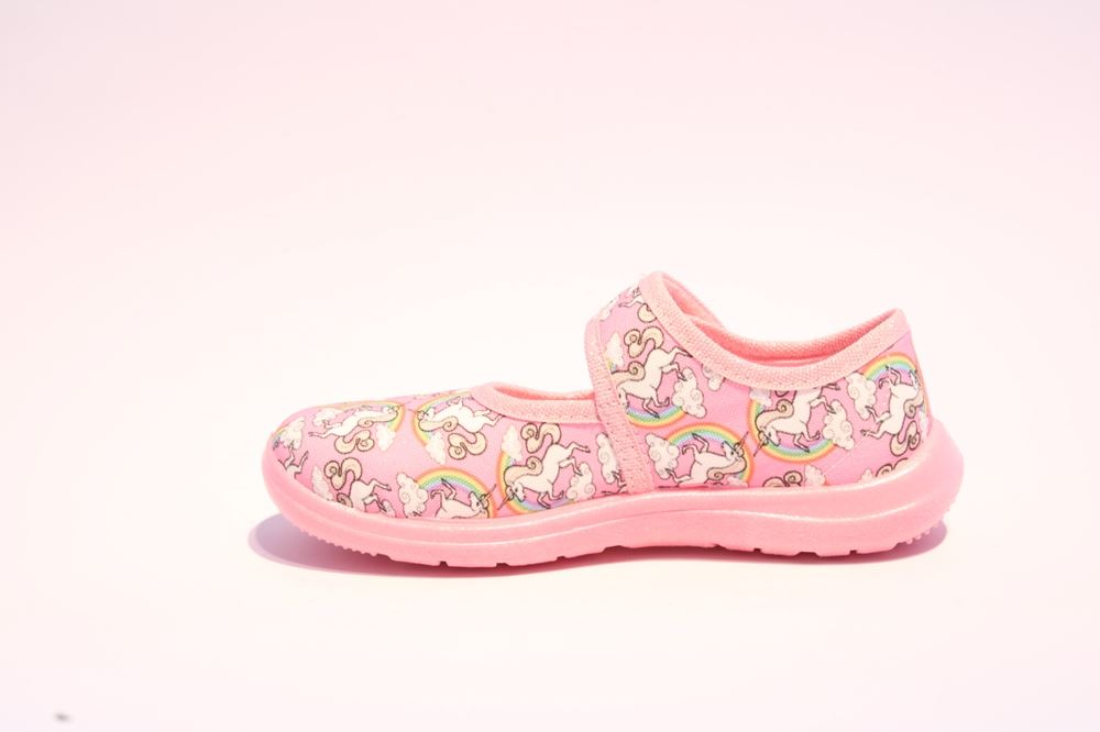Beck Hausschuh Mädchen Einhorn rosa 691/03 