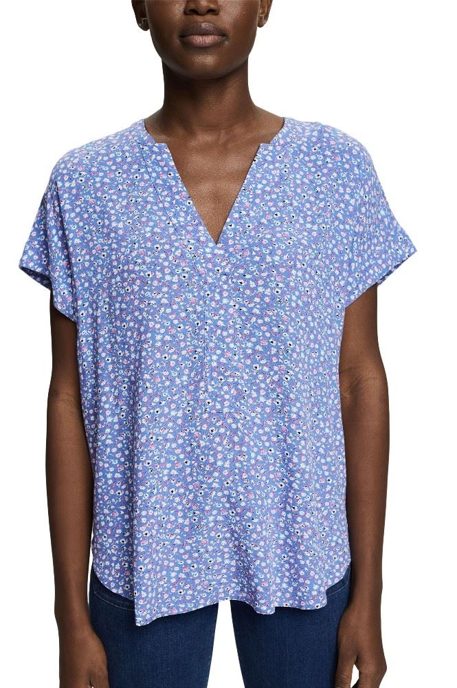 ESPRIT Florale Bluse aus LENZING™ ECOVERO™ 032EE1F327 