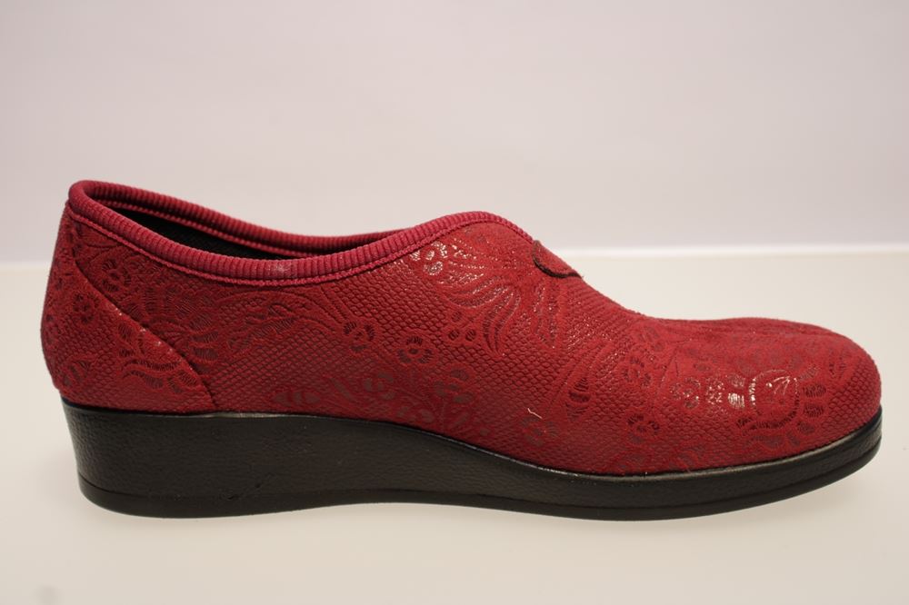 Fly Flot Hausschuh rot 863907 36 | bordo | 