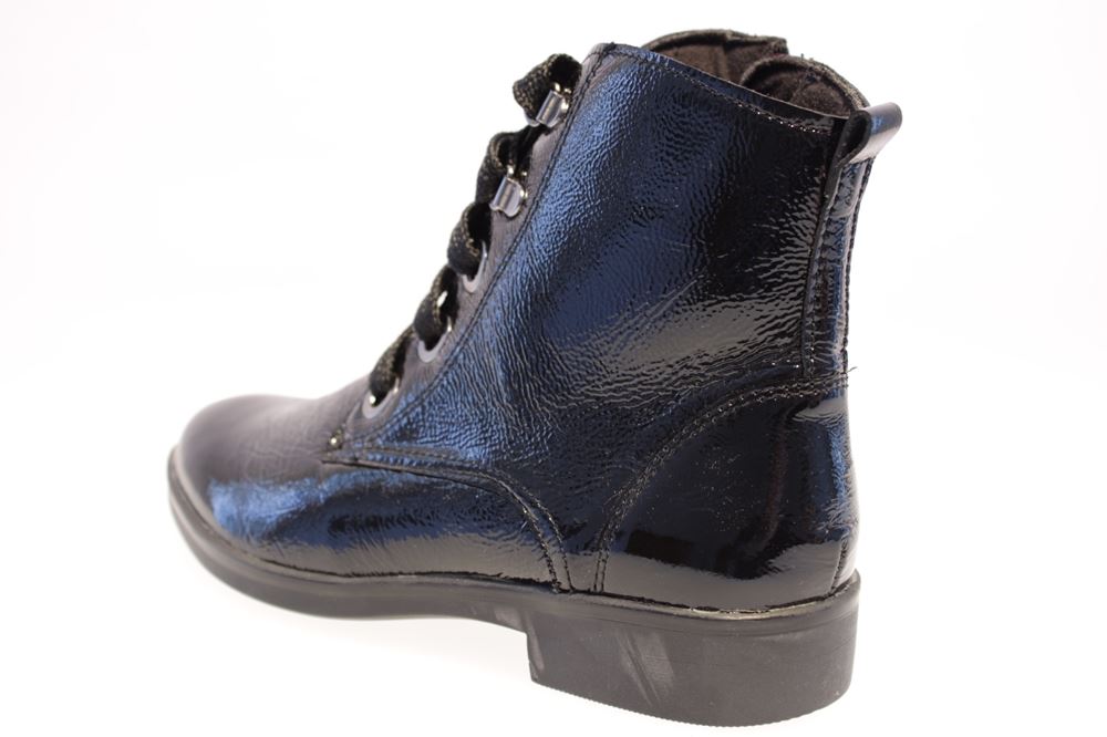 ACO Stiefelette Lack schwarz 915/8631 
