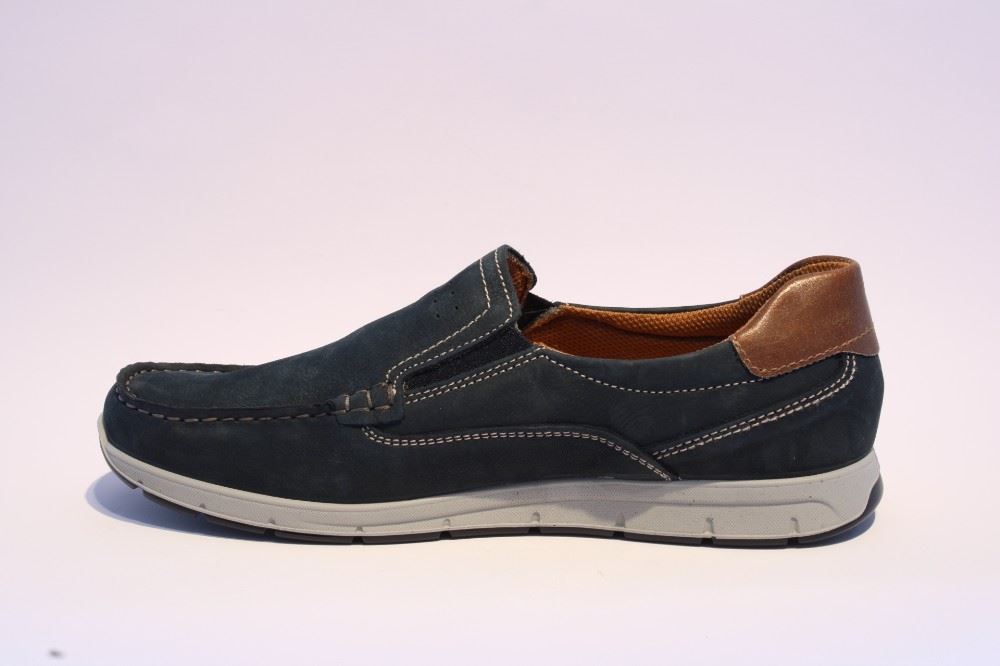 IMAC Herren Slipper Schlupfschuh blau 701500 46 | blu | 