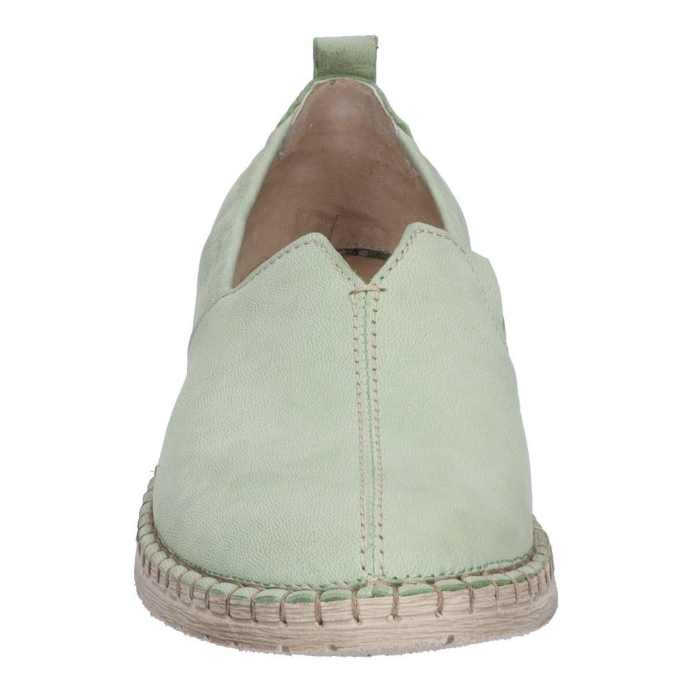 JOSEF SEIBEL Sofie 38 Damen Slipper Leder grün blau S12  71838 39 | 625 hellgrün | 