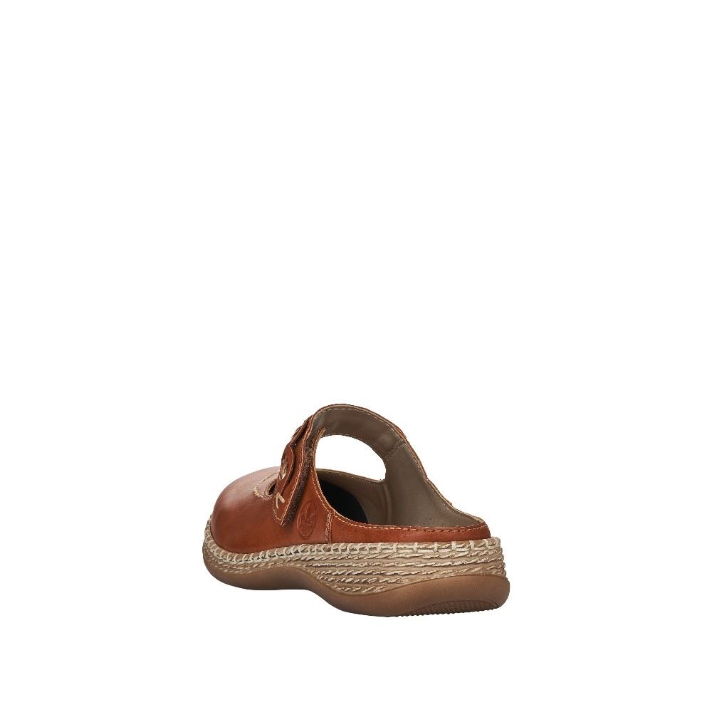 Rieker Antistress Damen Clogs braun S12 46468-24 
