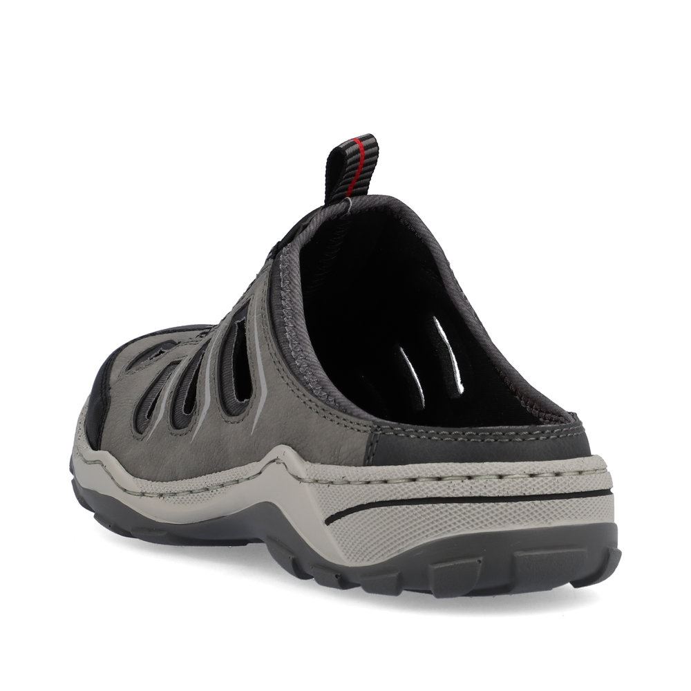 Rieker Herren Clogs mondgrau S13  08051-40 