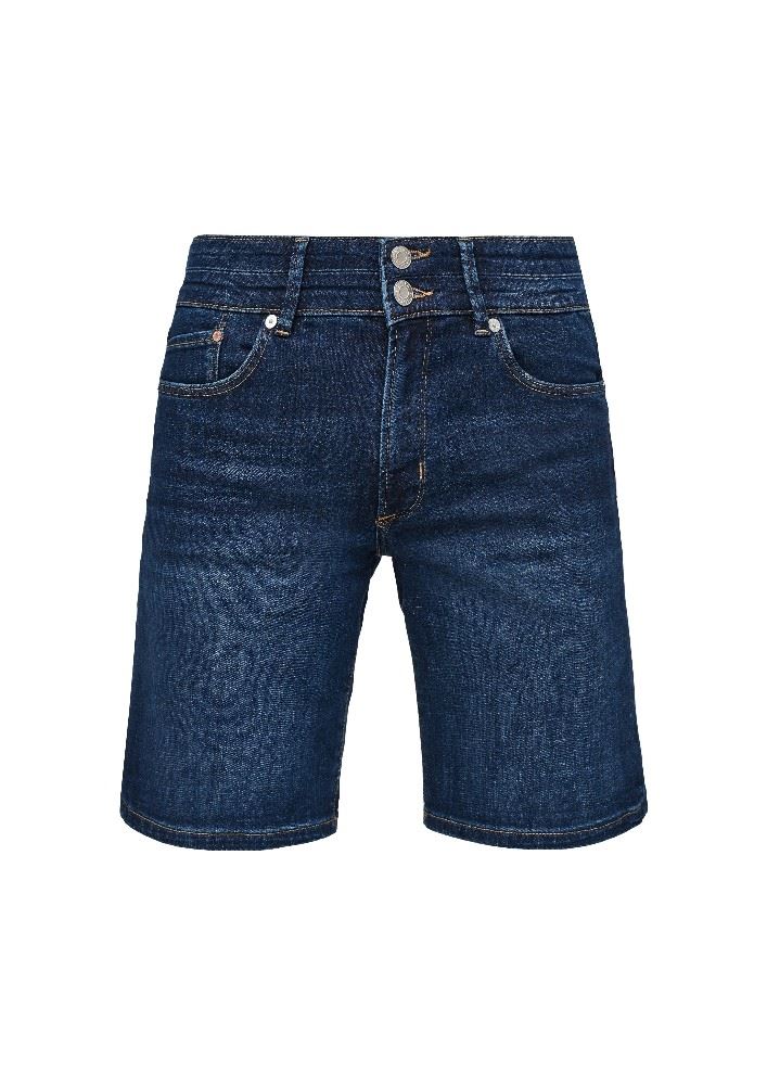 s.Oliver Jeans Bermuda Slim Fit 58Z5 dunkel blau 2063943 
