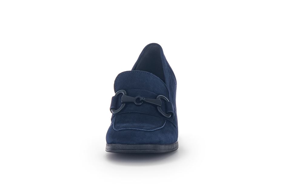 Gabor Trotteur Hochfrontpumps Rauleder blau S23  35.292.16 